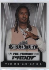 2025 Leaf Metal Pop Century 1/1 Davionte Gata Ganter “GaTa” #BA-DG1 9et