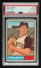 1961 Topps Roy Face #370 PSA 4 0k5h