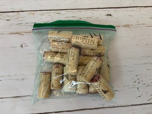 Lot of 14 Justin Brand Wine Corks - Great for DIY Craft or Art Supplies