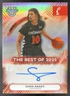 2025-26 Bowman Best U Shon Abaev Best of 2025 Auto Refractor SP Cincinnati