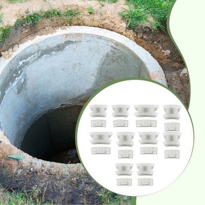 Concrete Model Well Maker Ground Round Well Concrete Block Model Sturdy Easy to