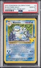 2021 POKEMON CELEBRATIONS CLASSIC COLLECTION #2 BLASTOISE-HOLO PSA 10