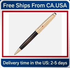 Montblanc Meisterstuck Around the World in 80 Days Ballpoint Pen Gold Black