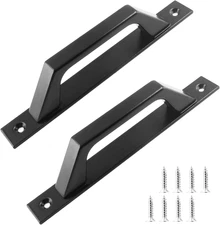 2 Pack Sliding Barn Door Handle, 7.9 Inch Gate Door Handle, Aluminium Alloy Door
