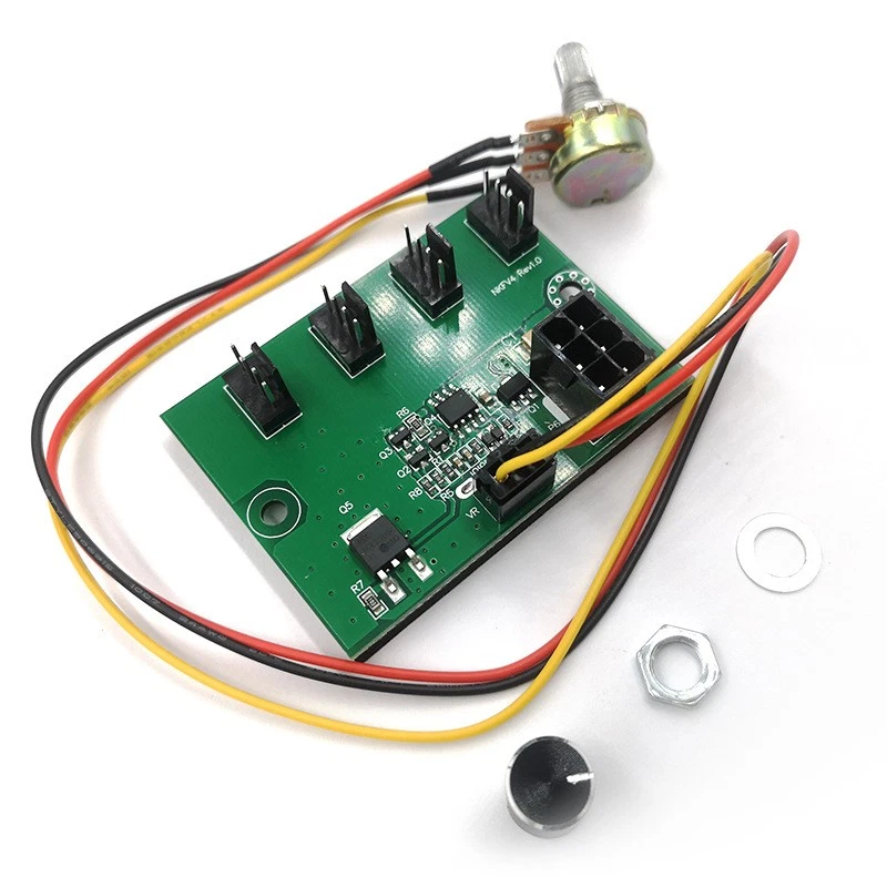 Fan Speed Controller Mounting Parts Fan Holder Supports 2Pin, 3Pin And 4Pin Fans - Image 2 of 4