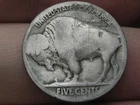 1920 S Buffalo Nickel 5 Cent Piece- San Francisco, Good Reverse Details