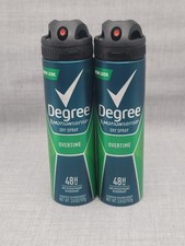 Degree Men Antiperspirant Deodorant Dry Spray Overtime 48hr MotionSense - 2 pack