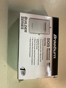 Braeburn BRA505 Heating Only Mechanical Thermostat - White