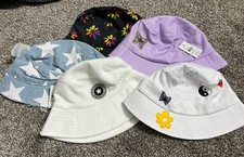 Bucket Hat Lot Of 5 Girls NWT