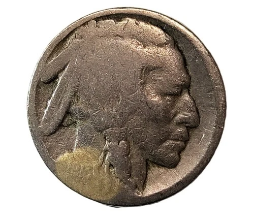 1913P Buffalo Nickel Restored Date Free Shipping