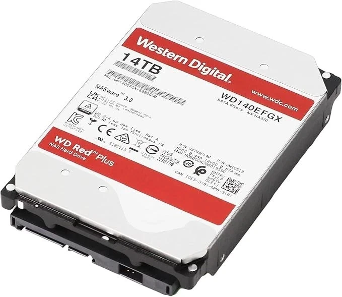 Western Digital Red SATA III 14TB (WD140EFGX)