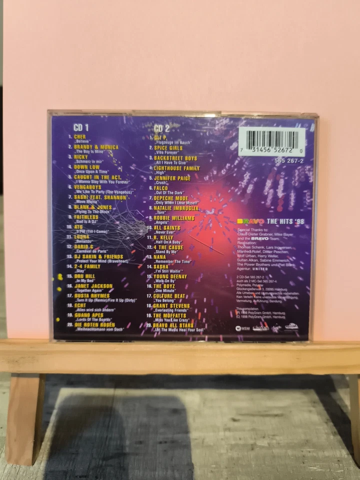 Bravo - The Hits 98 von Various | CD | Zustand sehr gut - Bild 2 von 2