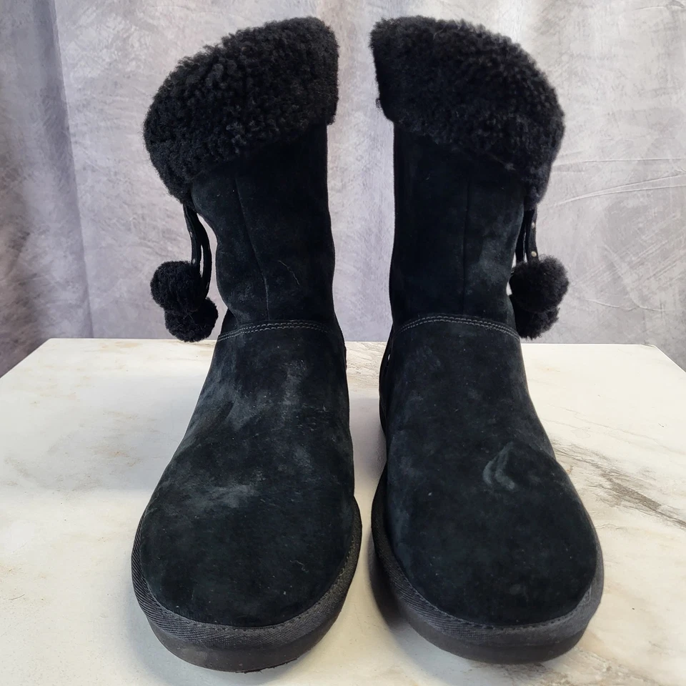 Botas Ugg Plumdale Puff Gamuza Piel de Oveja Para Mujer Talla 10 Foto 3 de 4