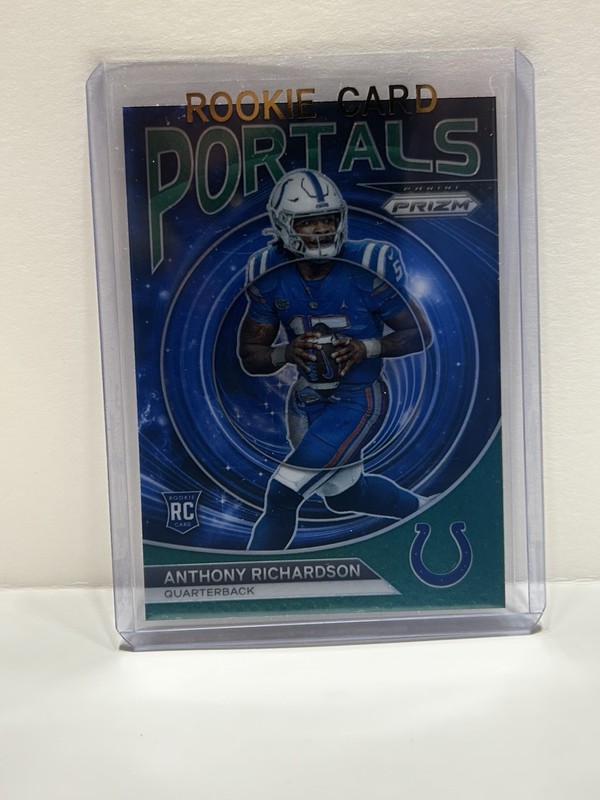 2023 Panini - Green Prizm Portals Rookie (RC) Anthony Richardson #PO-5