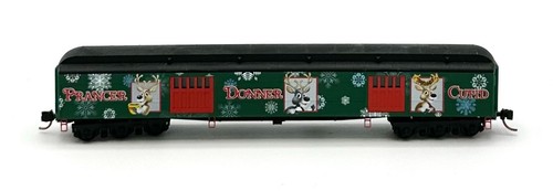 Micro Trains MTL N Scale 147 53 019 Reindeer Belt 70' Heavyweight Baggage Car
