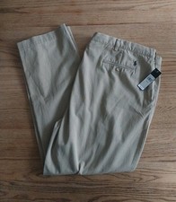 NWT Polo Ralph Lauren Flat Front Preston Chino Pony Tan Mens Sz Big 50B-34