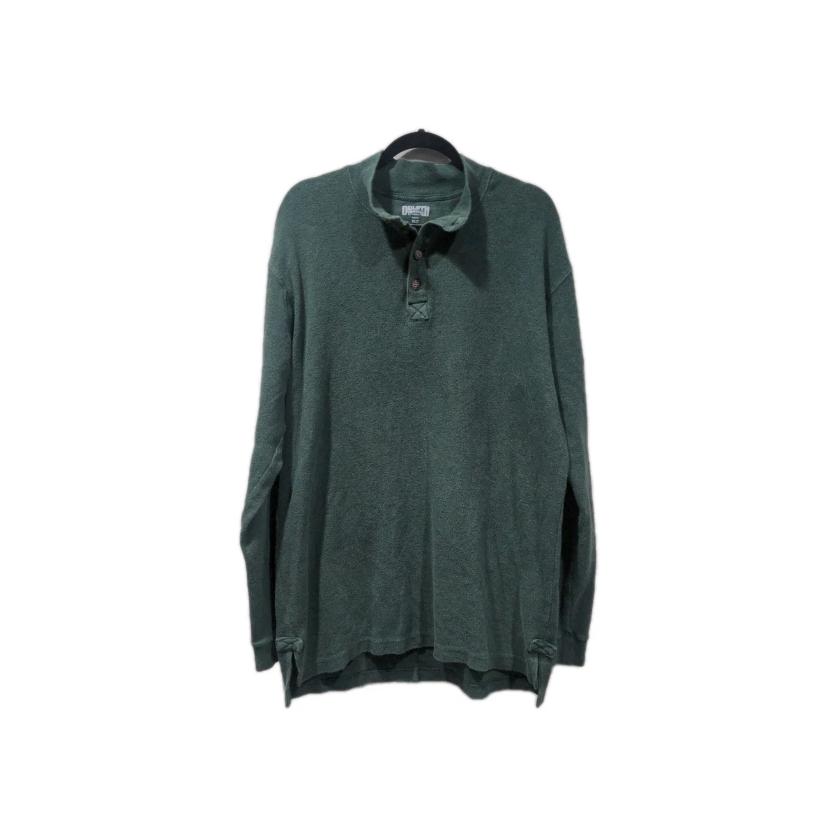 Chemise Homme Duluth Trading Co MN Burly Thermal Henley XLT Marron, Manches Longues Avec Poche