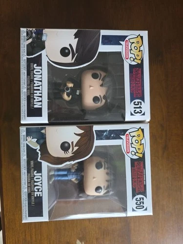 Joyce #550 And Jonathan #513 Stranger Things Funcko Pop Bundle