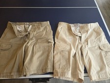2 Pair Mens IZOD cargo Shorts 32" Waist