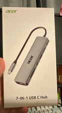 6-in-1 USB C Hub 10Gbps, USB C to HDMI Adapter 4K 60Hz, 2 USB-C 3.2, 1 USB Acer