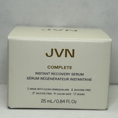 JVN Complete Instant Recovery Serum 25 mL/0.84 Fl Oz Protect Against Heat Damage