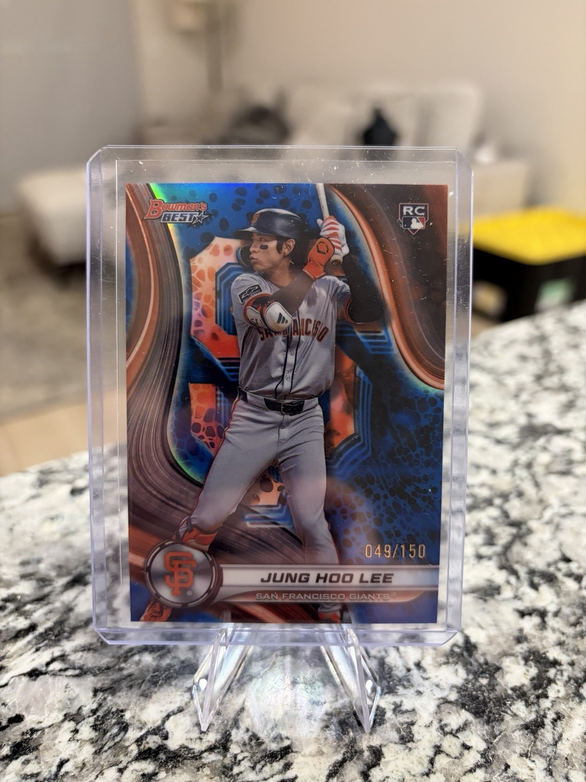 2024 Bowman's Best - Jung-Hoo Lee #57 Blue Refractor /150 (RC)