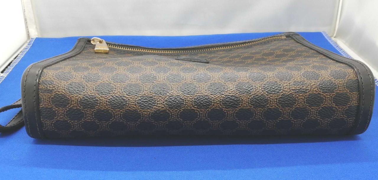 Celine Second bag Macadam pattern Black Used - image 5