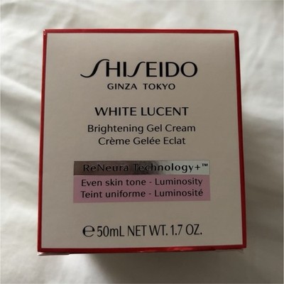 Shiseido White Lucent Gel Cream 50mL Brightening & Even Skin Tone Face