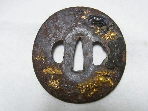 Japanese  used  Tsuba   605B-134