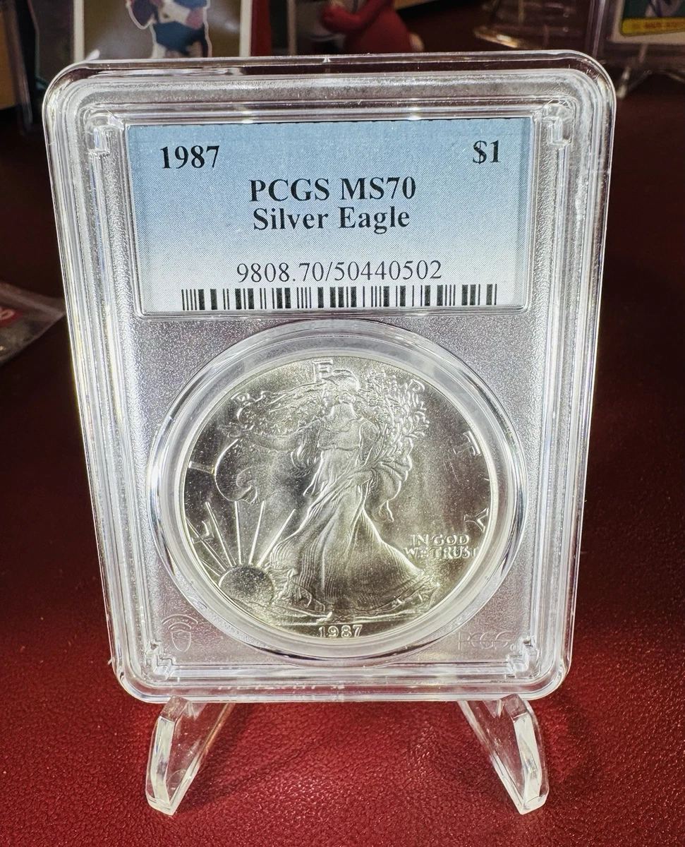 American Eagle PCGS 1987 Silver Bullion Coins for sale | eBay