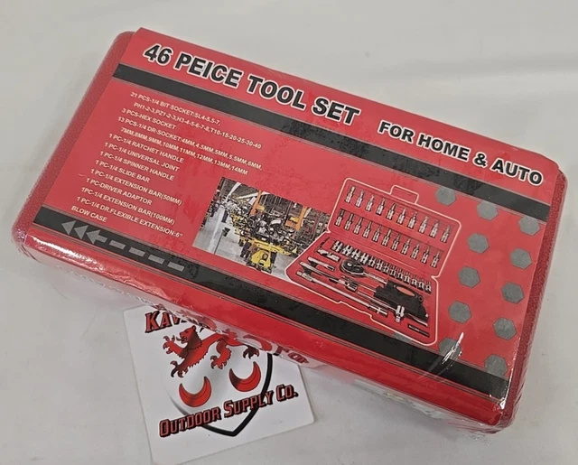 Unbranded 46pcs Tool Set for Home & Auto