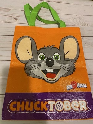 Chuck E Cheese 2018 CEC Chucktober Trick Or Treat Halloween Bag Hard To Find