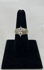 14K Yellow Gold Fine Jewelry Polished Cocktail Ring Size 8 5.39g