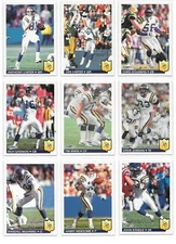 1992 Fleer Football Trading Cards / Pick / Choose From List  #s 241 - 480 / mb43