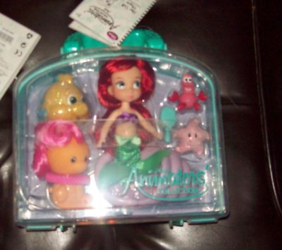  Disney Animator Mini Ariel Doll Set NIP