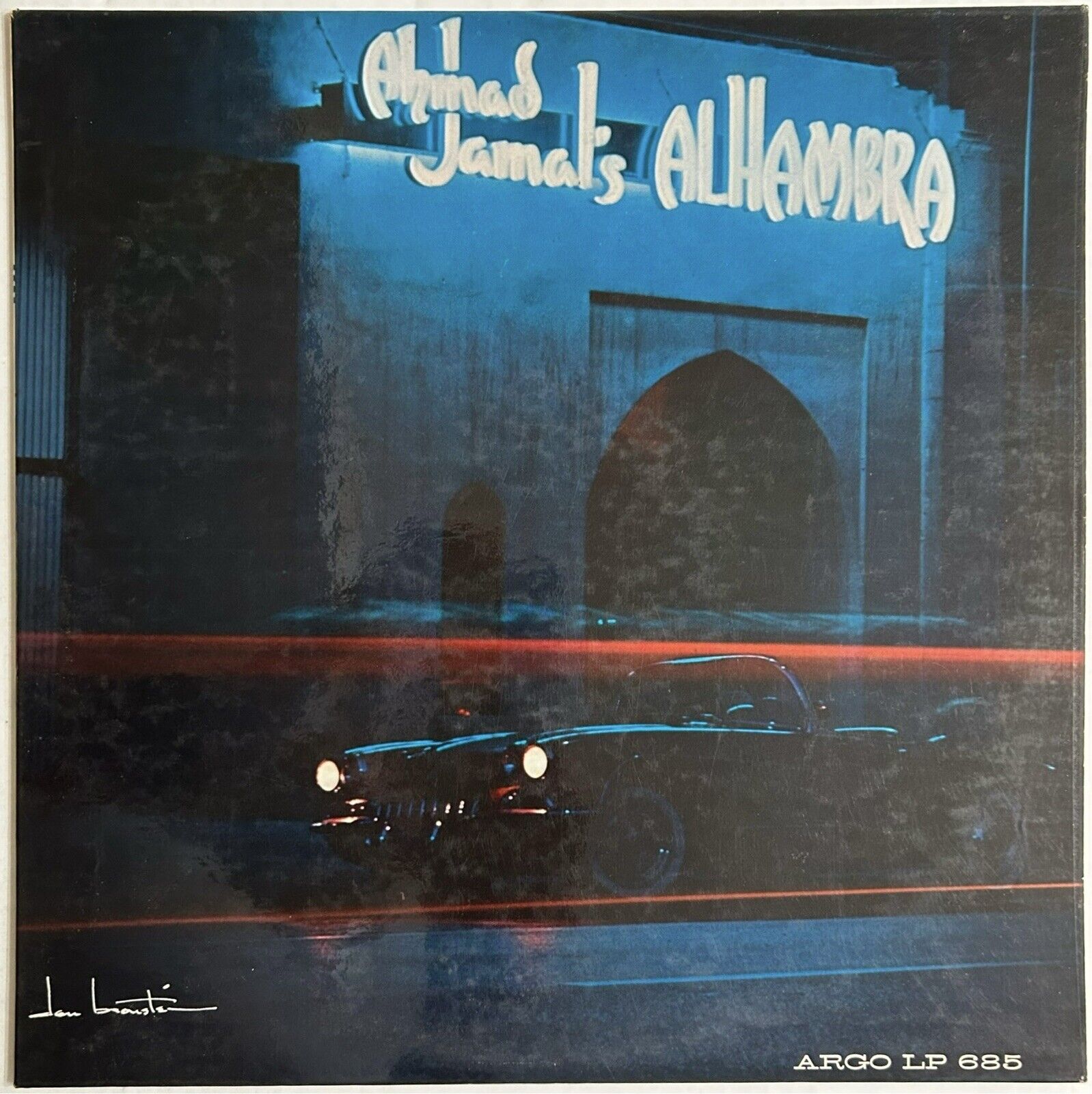Ahmad Jamal - Alhambra - 1961 ARGO LP 685 Mono - Vinyl Gray Label w/ Inner