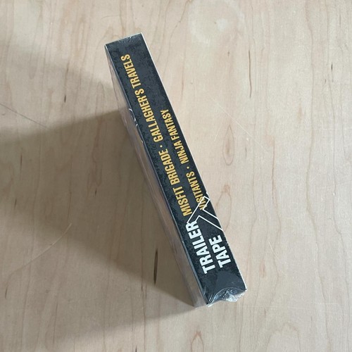 Trans World Ent New Sealed VHS Trailer Tape MISFIT BRIGADE & GALLAGHER'S TRAVELS - Picture 2 of 6