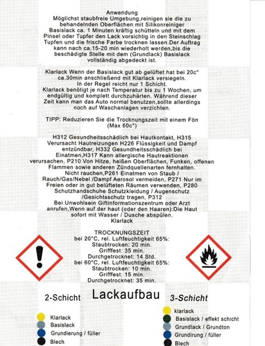 Touch-Up Set Suitable for BMW A83 Glacier Silver Metallic/ WA83/ Per 15ml - Picture 10 of 13