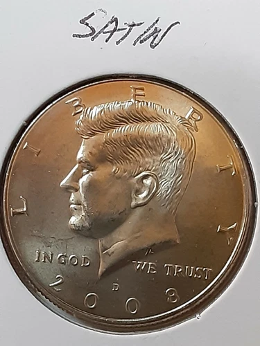 Photo of a 2008-P Kennedy Half Dollar from an eBay listing that sold on Jul 20, 2026