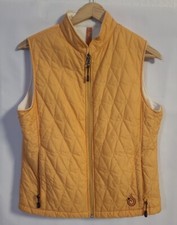 Isis Women's Falling Star Quilted Vest Size 8 Marmalade