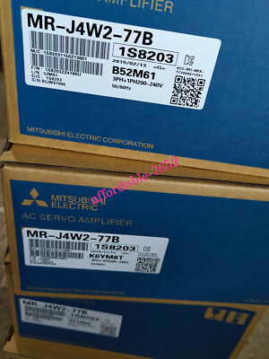 Mitsubishi Servo Drive MR-J4W2-77B NEW FedEx or DHL or UPS