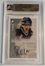 2006-07 In the Game Ultimate Mem. Future Star Autograph Silver Peter Mueller