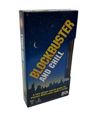 BLOCKBUSTER  AND CHILL Two Player Party Movie BOARD Game