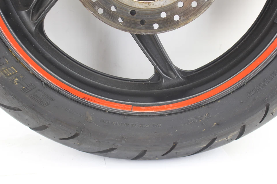 Honda Cbr300r 2015 OEM llanta trasera disco recto cubo de freno piñón Foto 3 de 4