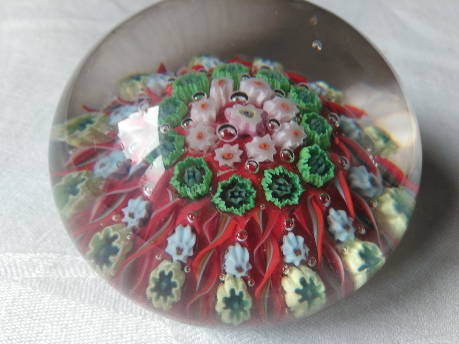 Vintage Millefiori Crieff Scotland Perthshire Paperweight eBay