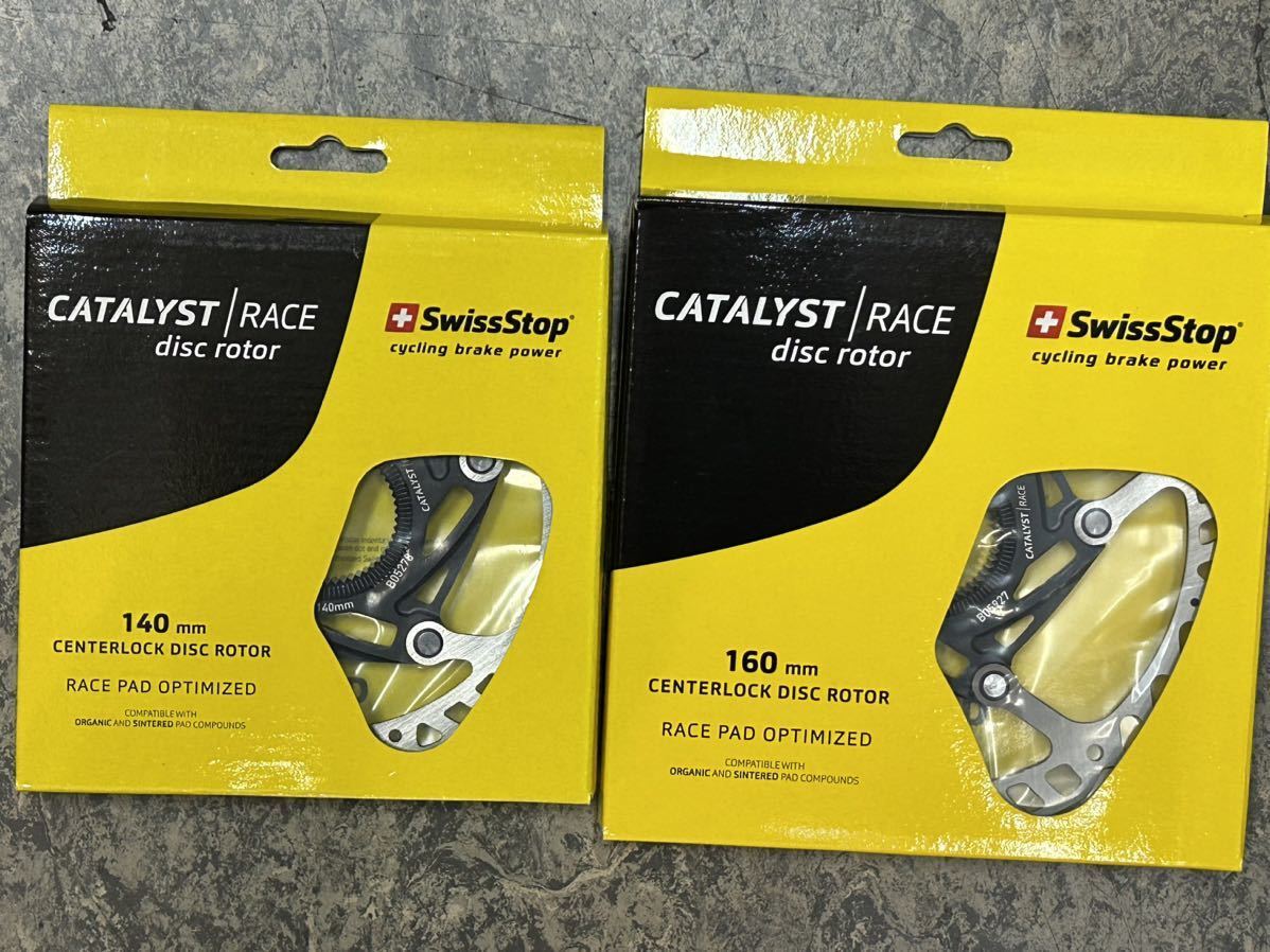 SwissStop CATALYST RACE 160mm 140mmセット