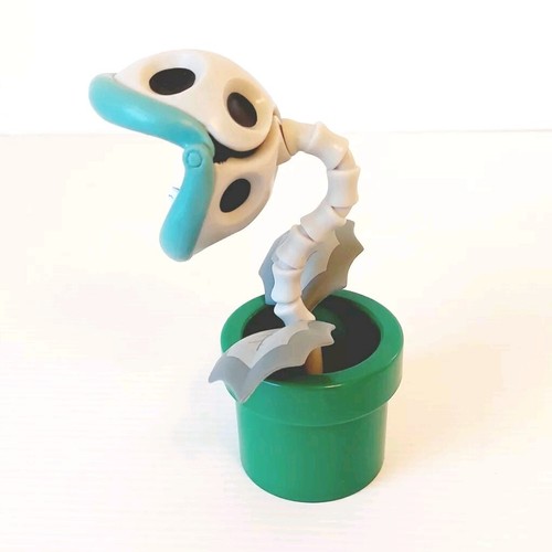 Figura Planta Piraña Hueso Jakks Pacific World of Nintendo Super Mario 2.5" USADA - Imagen 2 de 12