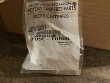 WP40113801 Genuine OEM Dyer Thermal Fuse 40113801, AP6009129, PS11742274 Bx287