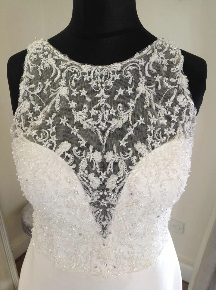 Wedding Dress by Justin Alexander Style 88135 Ava - Image 3 of 4