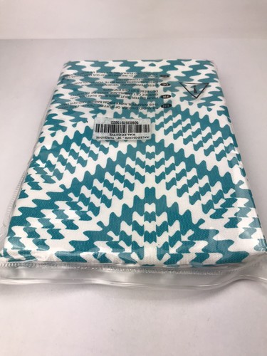 Baum Wolle Kissenbezüge 18x18" 100% Baumwolle 2er Pack - Türkis Kaleidoskop - Bild 9 von 9